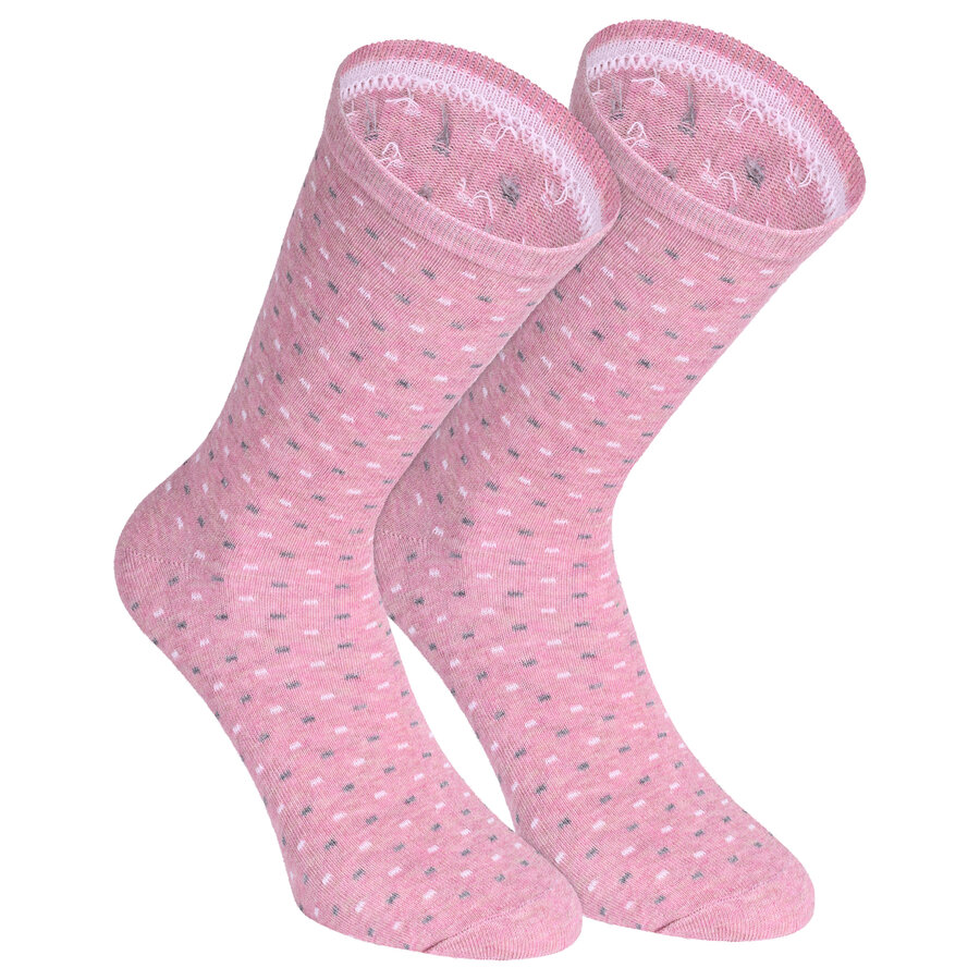Damensocken Baumwolle Muster-Mix - 6
