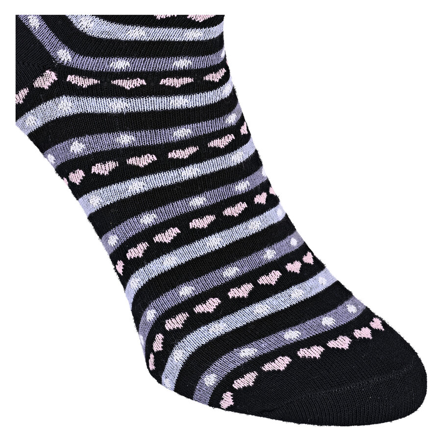 Damensocken Baumwolle Muster-Mix - 3
