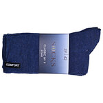 Herren Anzugssocken jeans-blau melange - 2