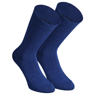 Herren Anzugssocken jeans-blau melange