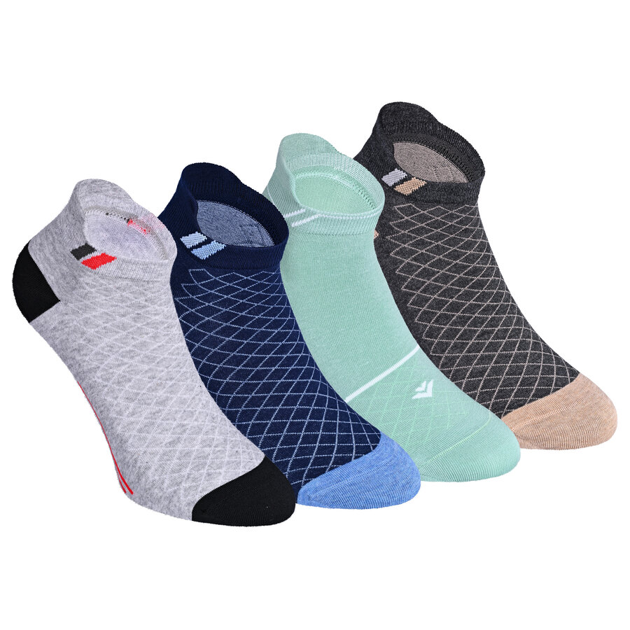 Herren Sneakersocken Jeans Style Mix