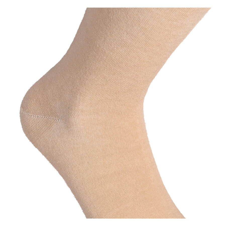 Herrensocken mit extra breitem Bündchen beige-mix - 10