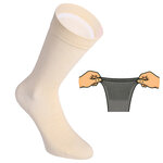 Extra breite Herrensocken beige-mix - 13