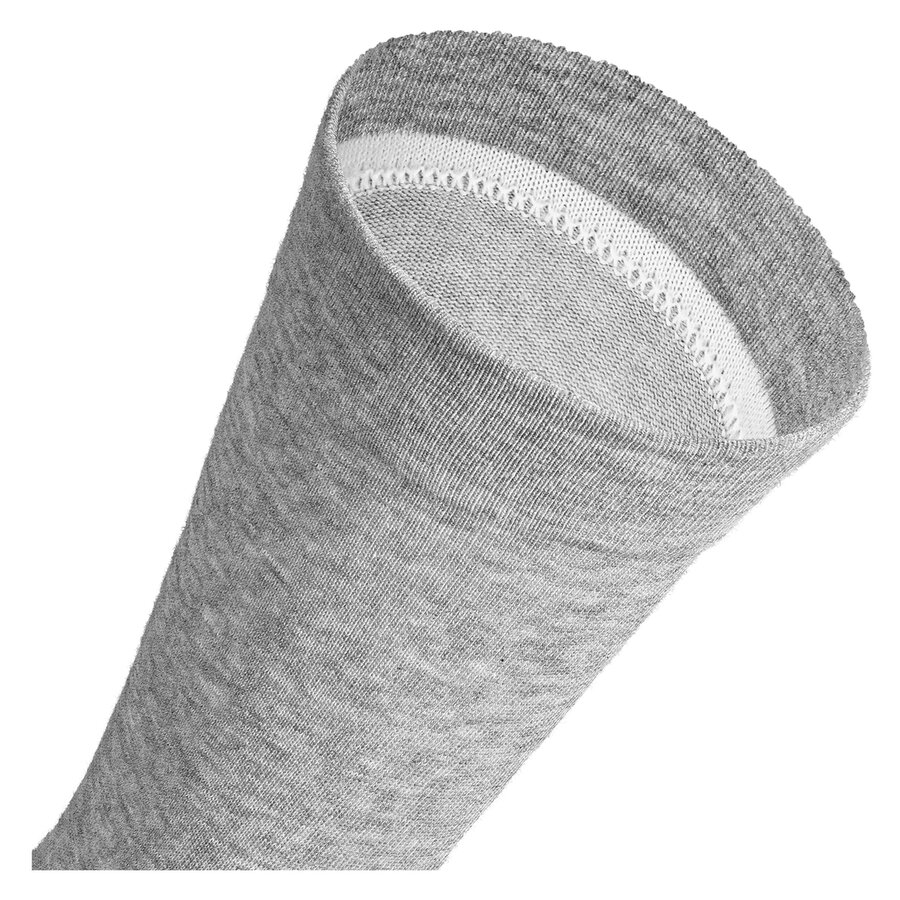 Herrensocken mit extra breitem Bündchen grau-mix - 7