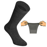 Extra breite Herrensocken grau-mix - 23