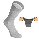 Extra breite Herrensocken grau-mix - 5