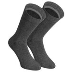 Extra breite Herrensocken grau-mix - 17