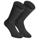 Extra breite Herrensocken grau-mix - 24