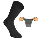 Extra breite Herrensocken schwarz - 4