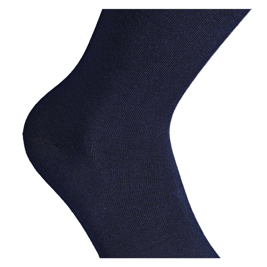 Herrensocken mit extra breitem Bündchen navy-blau-mix - 15