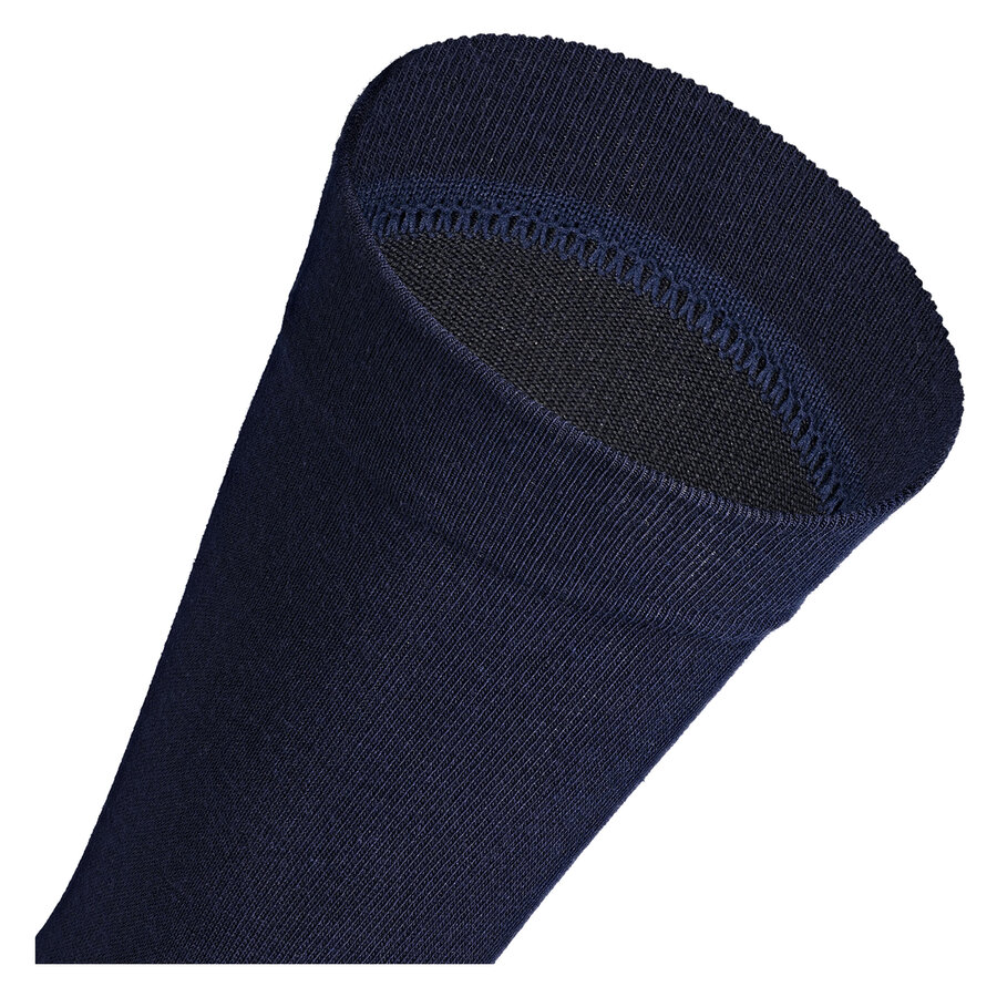 Herrensocken mit extra breitem Bündchen navy-blau-mix - 12