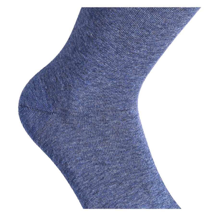 Herrensocken mit extra breitem Bündchen navy-blau-mix - 7
