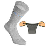 Extra breite Herrensocken Streifen mix - 21