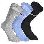 Extra breite Herrensocken Streifen mix - 8