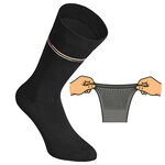 Extra breite Herrensocken Streifen mix - 23
