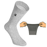 Extra breite Herrensocken Seitenmuster - 21