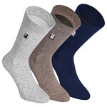 Extra breite Herrensocken Seitenmuster - 14