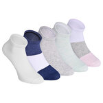 Damen Sneakersocken Blockstreifen Mix - 1