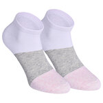 Damen Sneakersocken Blockstreifen Mix - 15