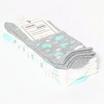 Damensocken Fun-Ringel grün-mix - 3