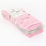 Damensocken Fun-Ringel rosa-mix - 3