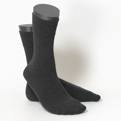 Traveller Merino-Wolle-Socken anthrazit