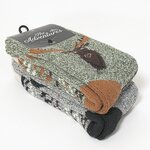 Dicke Outdoor-Wildnis-Socken mit Wolle - 2
