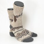 Dicke Outdoor-Wildnis-Socken mit Wolle - 3
