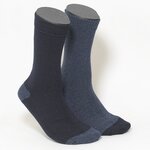 Herren Wollsocken Outdoor marine-blau
