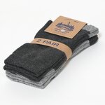 Herren Wollsocken Outdoor grau-mix - 2