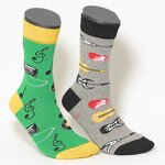 Gitarre Musik & Hobby Motivsocken - 1