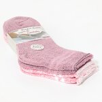Damensocken Kuschelweich pink-rosa-melange-mix - 2