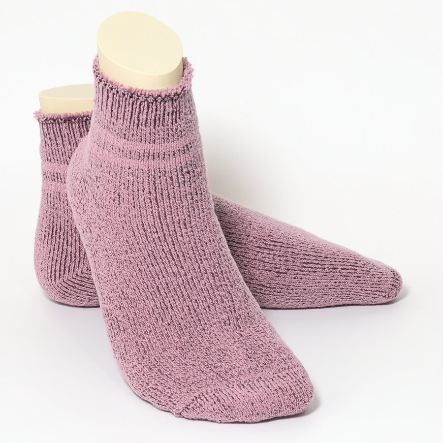 Damensocken Kuschelweich pink-rosa-melange-mix - 3