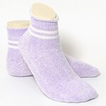 Damensocken Kuschelweich flieder-grau-melange-mix - 3