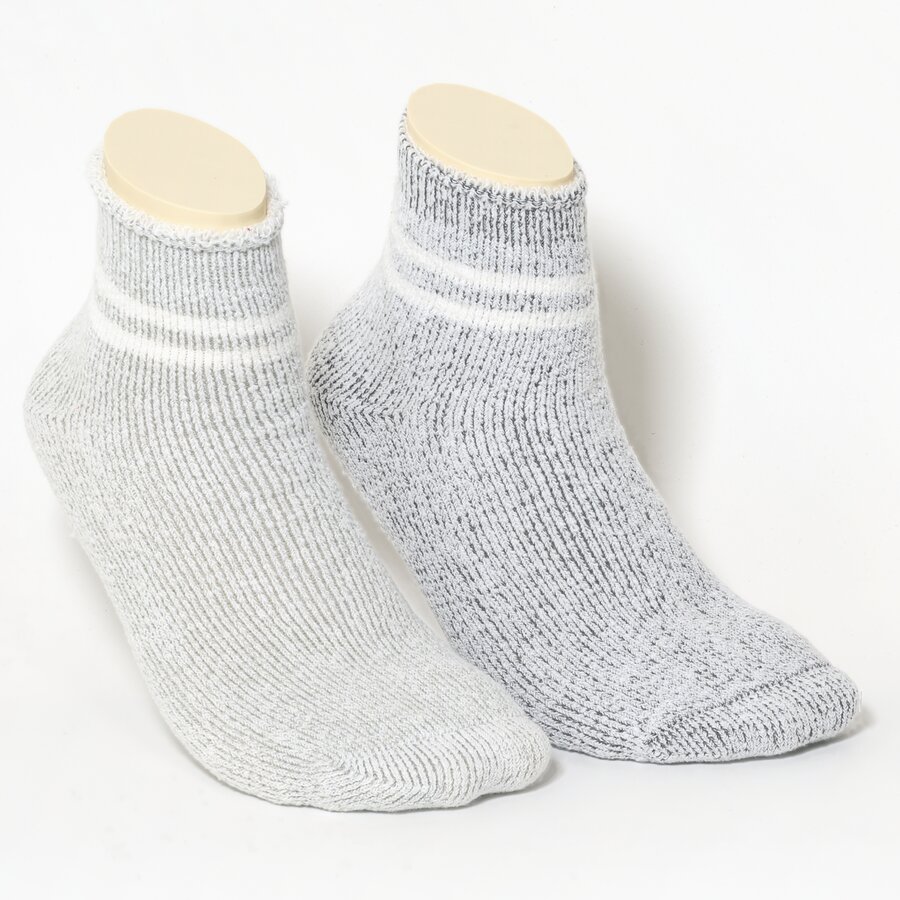 Damensocken Kuschelweich grau-melange-mix - 1