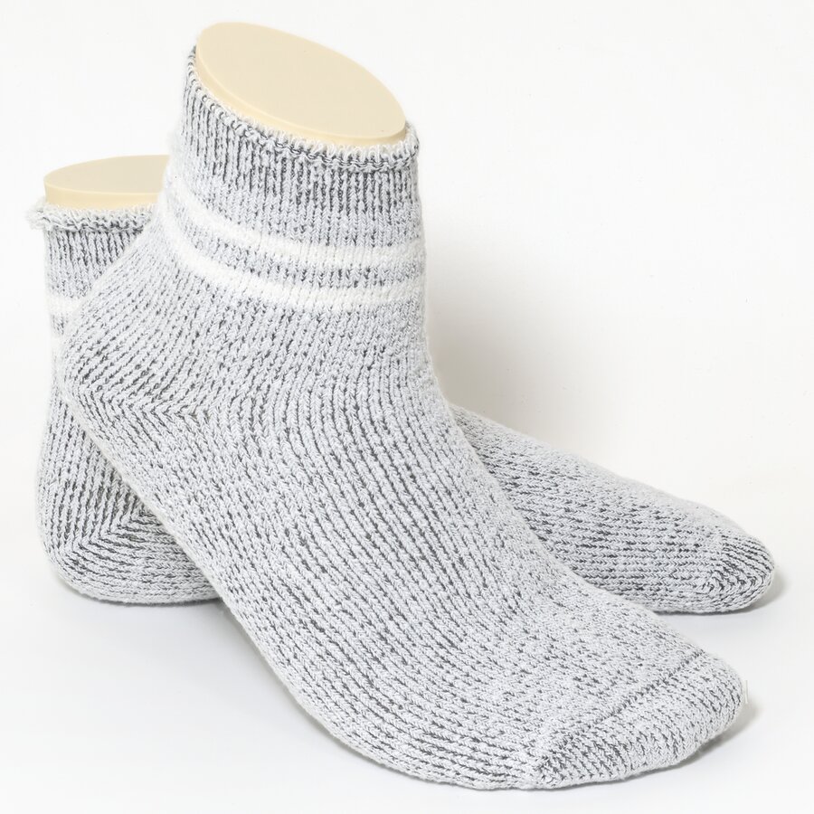Damensocken Kuschelweich grau-melange-mix - 3