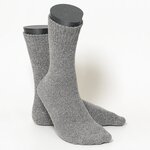 Damensocken Thermo Softbündchen grau-melange-mix - 3