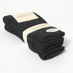 Thermo Herrensocken mit Softrand schwarz-melange - 2