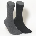 Thermo Herrensocken mit Softrand schwarz-dunkelgrau-melange-mix