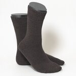 Thermo Herrensocken mit Softrand braun-grau-melange-mix - 3