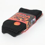 Mega Thermosocken innen plüschig schwarz - 2