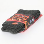 Mega Thermosocken innen plüschig anthrazit-melange - 2