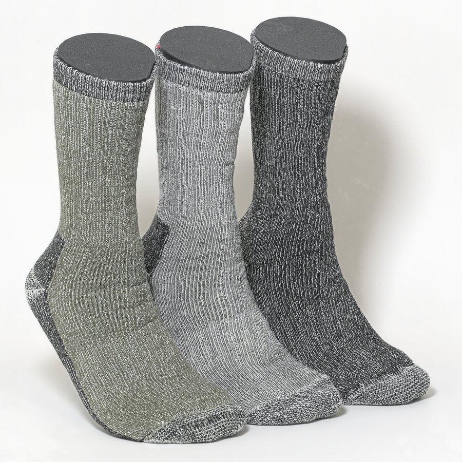 Thermo Herrensocken Outdoor & Work mit Wolle melange - 1