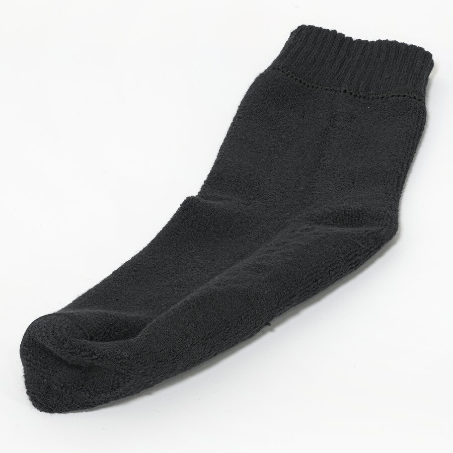 Thermo ABS Damensocken mit Noppen schwarz - 4