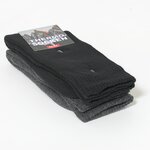 Herrensocken Thermo schwarz-anthrazit-mix - 2