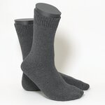 Herrensocken Thermo schwarz-anthrazit-mix - 3