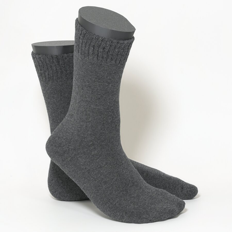 Herrensocken Thermo schwarz-anthrazit-mix - 3