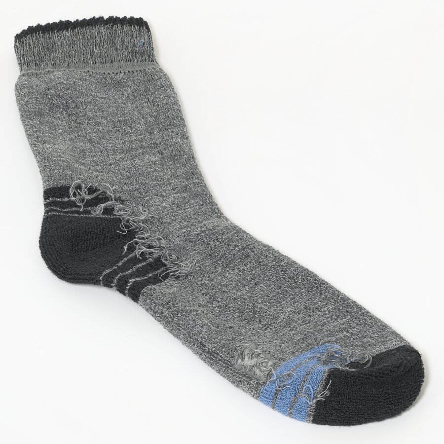 Herren-Thermo-Socken Baumwolle Elastik-Bündchen anthrazit-schwarz-mix - 4