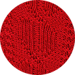 Trachten-Kniestrümpfe Alpen-Style mit Wolle rot