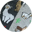 Lieblings-Motiv-Socken lustige Alpakas